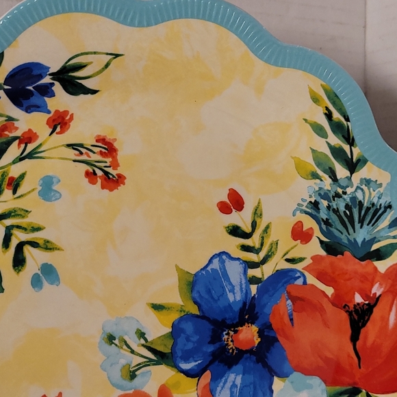 NWT Set of 4 Pioneer Woman Melamine, Delaney Plates - Picture 6 of 14